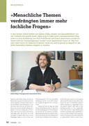 "Les problèmes humains ont mis de plus en plus de questions techniques de côté."