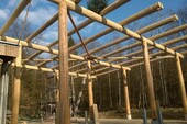 Tragwerk nach Montage