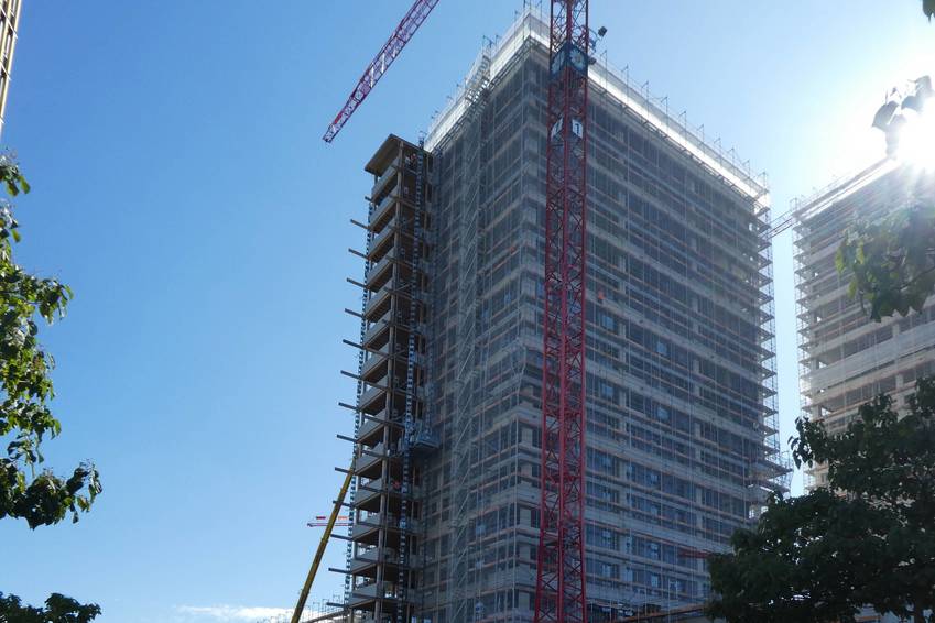 Gerüstturm Wolkenwerk