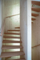 Détail de l'escalier